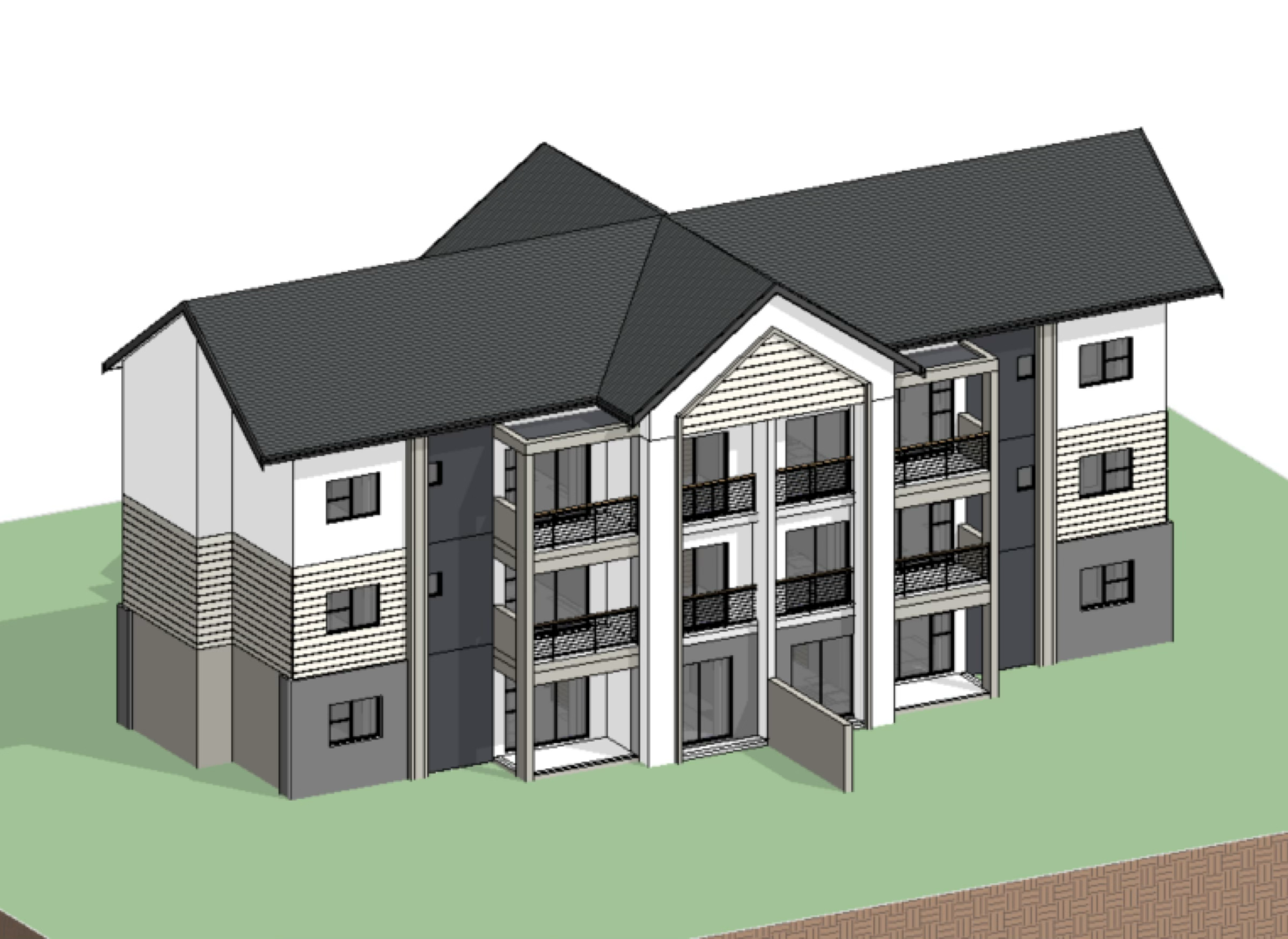 Stratus residential project render