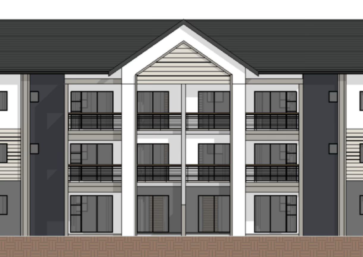 Residential unit front view