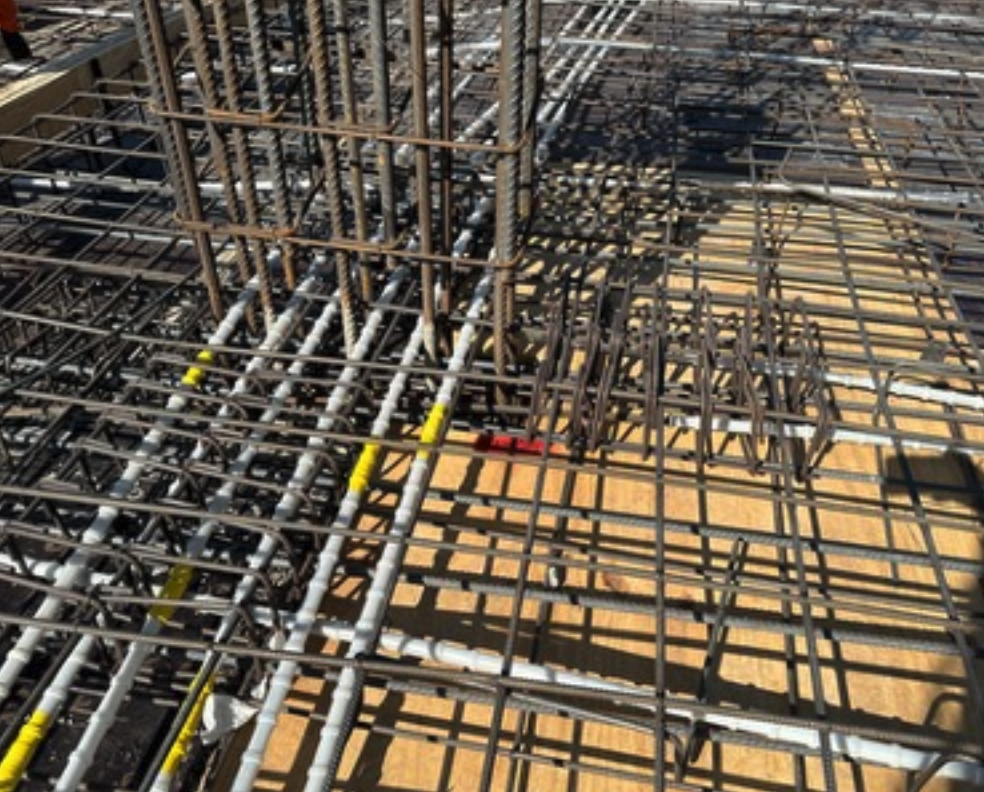 Reinforced concrete column detail